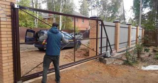 Купить услугу монтаж ворот Фурманов, цена от 2628 руб.
