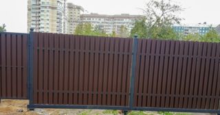Купить распашные ворота из штакетника Фурманов, цена от 2786 руб.